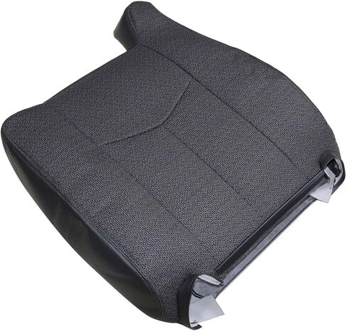 NLQR Front Driver & Passenger Bottom & Top Replacement Cloth Seat Covers Dark Gray 69C Compatible with Chevy Silverado GMC Sierra 2003 2004 2005 2006 2007 in Saudi Arabia