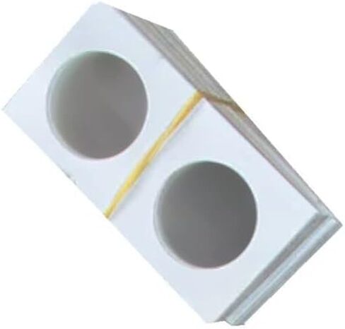 Coin Flips For Large Dollars, 100 Count, Guardhouse Brand Cardboard and Mylar 2"x2" Paper Coin Holders in Saudi Arabia