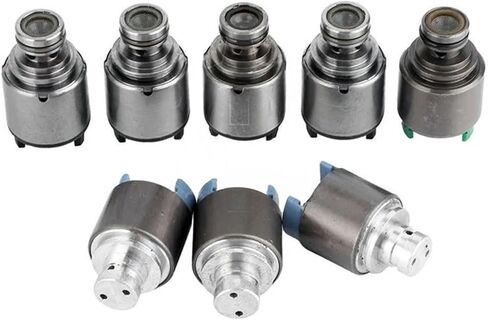 Auto Parts 8-Piece Transmission Solenoid Kit 5HP-24 5HP24A ZF5HP24A Compatible For Jaguar XJ8 1994-99 5 SP RWD 4.0 in Saudi Arabia