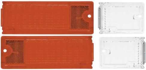 Tail Light Rear Left Right Side Red/Clear Lens and Backup Lens Models for Chevy for Chevy II 1968 for Nova 1969 127-11619 in Kuwait