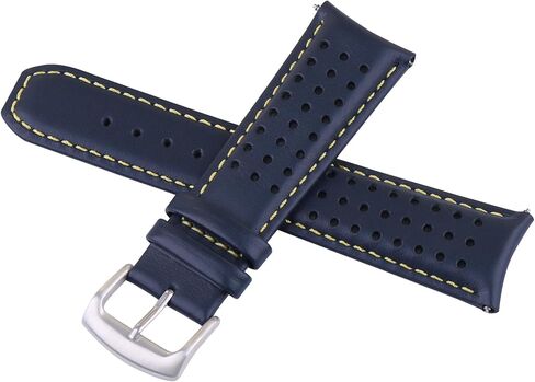 23mm men's leather watch strap Buckle compatible with Citizen AT8020-03L H800-S081165 E168 B740 B741-S066450 BJ2110 BJ2111 BJ2115 BJ2117 BJ2118 BJ2119 BN0085 BN0088 Outdoor sports waterproof watch band wristband bracelet accessories woman in Saudi Arabia