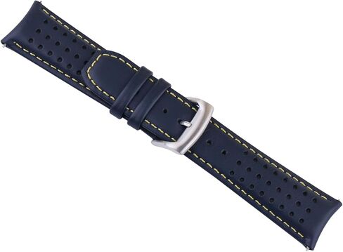23mm men's leather watch strap Buckle compatible with Citizen AT8020-03L H800-S081165 E168 B740 B741-S066450 BJ2110 BJ2111 BJ2115 BJ2117 BJ2118 BJ2119 BN0085 BN0088 Outdoor sports waterproof watch band wristband bracelet accessories woman in Saudi Arabia