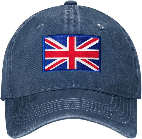 United Kingdom Hat Embroidered United Kingdom Flag Baseball Caps for Men Women British Decorations in Saudi Arabia