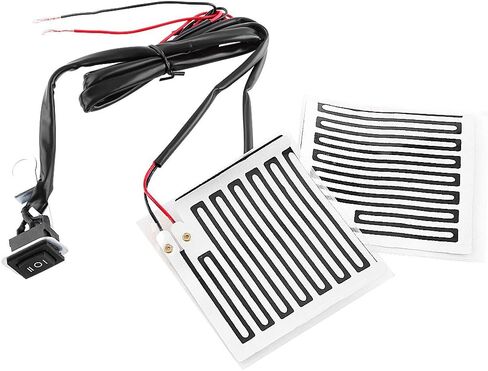 Universal 12V Heated Grips - Fits ATV & Motorcycle, Warm Handlebar Pad Kit in Saudi Arabia