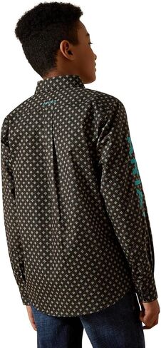 ARIAT Boys' Team Philbert Classic Fit Shirt in Saudi Arabia
