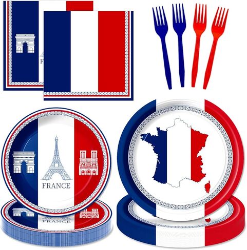 100pcs النجوم زخارف حفلة عيد ميلاد لأدوات المائدة عيد ميلاد Galaxy مجموعة لوحات ورق الفضاء الخارجي مناديل شوكات ل 25 ضيفا سماء سماء يمكن التخلص منها أدوات مائدة الطاولة اللوازم in Kuwait