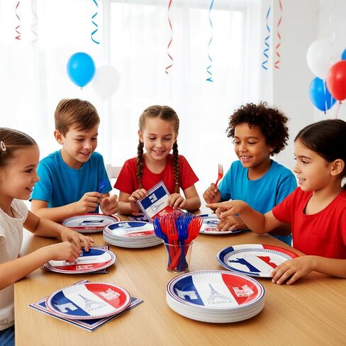 100pcs النجوم زخارف حفلة عيد ميلاد لأدوات المائدة عيد ميلاد Galaxy مجموعة لوحات ورق الفضاء الخارجي مناديل شوكات ل 25 ضيفا سماء سماء يمكن التخلص منها أدوات مائدة الطاولة اللوازم in Kuwait