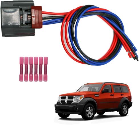 Tail Lights Connector Compatible with Dodge Nitro 2007-2011 55157150AG Pigtail Plug Wiring Harness in Saudi Arabia