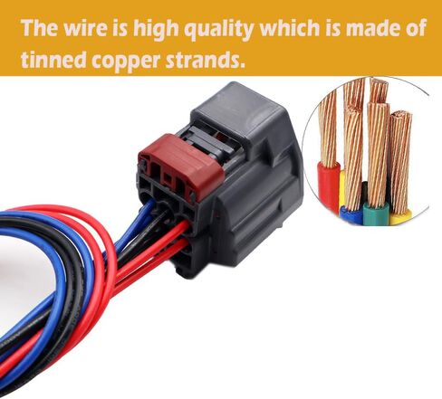 Tail Lights Connector Compatible with Dodge Nitro 2007-2011 55157150AG Pigtail Plug Wiring Harness in Saudi Arabia