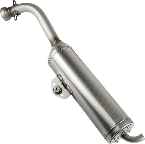 Caltric B16-E4703-01-00 Exhaust Muffler Compatible with Yamaha Grizzly 700 Kodiak 700 ATV in Saudi Arabia