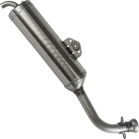 Caltric B16-E4703-01-00 Exhaust Muffler Compatible with Yamaha Grizzly 700 Kodiak 700 ATV in Saudi Arabia