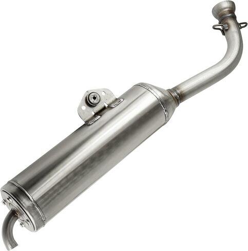 Caltric B16-E4703-01-00 Exhaust Muffler Compatible with Yamaha Grizzly 700 Kodiak 700 ATV in Saudi Arabia