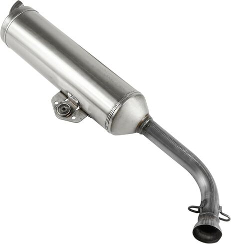 Caltric B16-E4703-01-00 Exhaust Muffler Compatible with Yamaha Grizzly 700 Kodiak 700 ATV in Saudi Arabia