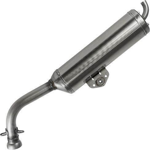 Caltric B16-E4703-01-00 Exhaust Muffler Compatible with Yamaha Grizzly 700 Kodiak 700 ATV in Saudi Arabia