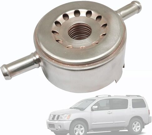 Priprilod Oil Cooler Compatible with Nissan Pathfinder Armada Titan 5.6L V8 2004-2009# 21305-ZQ53A 21305-ZQ52A 21305-ZQ51A in Saudi Arabia