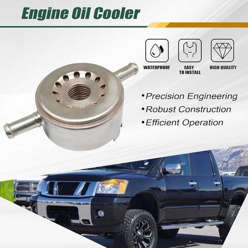 Priprilod Oil Cooler Compatible with Nissan Pathfinder Armada Titan 5.6L V8 2004-2009# 21305-ZQ53A 21305-ZQ52A 21305-ZQ51A in Saudi Arabia