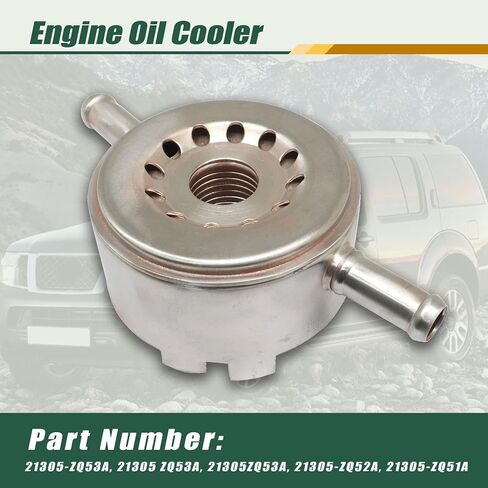 Priprilod Oil Cooler Compatible with Nissan Pathfinder Armada Titan 5.6L V8 2004-2009# 21305-ZQ53A 21305-ZQ52A 21305-ZQ51A in Saudi Arabia