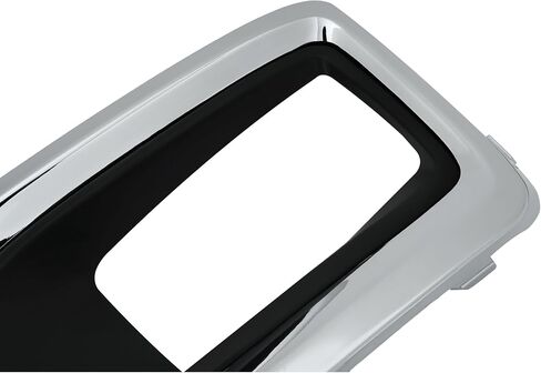 HECASA Fog Light Bezels Pair Compatible with 2015-2020 GMC Yukon/Yukon XL Fog Lamp Cover Trim Plastic (PP+ABS) Gloss Black Driver & Passenger Side Replacement for 22936426 22936427 in Saudi Arabia
