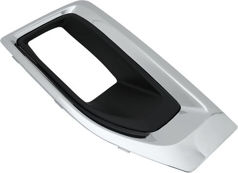 HECASA Fog Light Bezels Pair Compatible with 2015-2020 GMC Yukon/Yukon XL Fog Lamp Cover Trim Plastic (PP+ABS) Gloss Black Driver & Passenger Side Replacement for 22936426 22936427 in Saudi Arabia