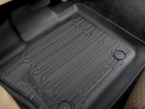 مجموعة سجادة أرضية Ford الأصلية لجميع الأحوال الجوية لسيارة Ford F-150 SuperCrew مع أرضية سجاد | طقم أسود 3 قطع يناسب 2015-2024 | ML3Z1613300AA in Kuwait