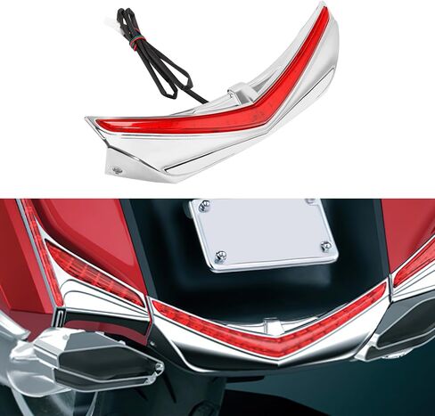 طرف الحاجز الخلفي TCMT ولهجة فرامل التشغيل LED يناسب Honda Goldwing GL1800 & F6B 2013-2016 in Saudi Arabia
