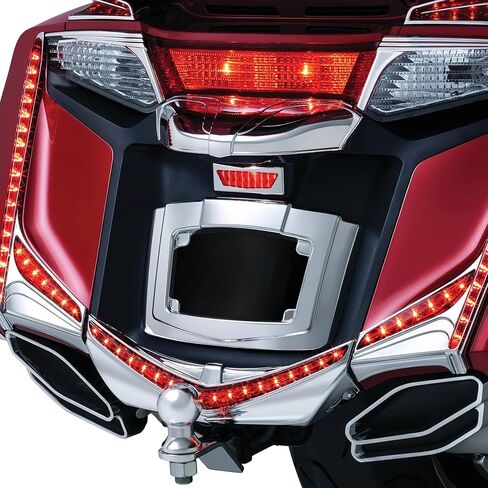 طرف الحاجز الخلفي TCMT ولهجة فرامل التشغيل LED يناسب Honda Goldwing GL1800 & F6B 2013-2016 in Saudi Arabia