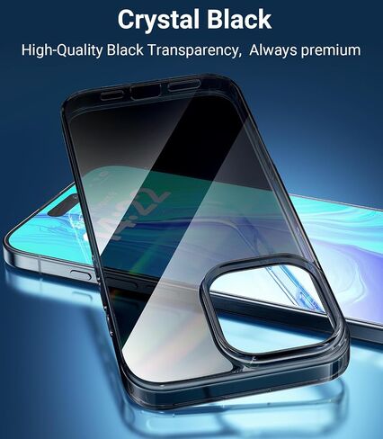 TORRAS Crystal Clear for iPhone 16 Pro Case, Ultra-Thin [Non-Yellowing] [Military Protection] Slim Fit Silicone TPU Cover for iPhone 16 Pro Phone Case, Soft, Clear, 6.3 inch in Kuwait