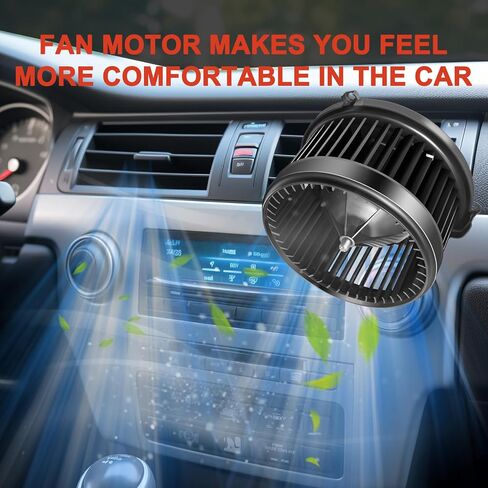 محرك سخان التيار المتردد HVAC Fan Motor 700211 متوافق مع Chevy for Equinox 2006-2017، لـ Captiva Sport 2012-2015، لـ Terrain 2010-2017، لـ Torrent 2006-2009، لـ Vue 2008-2010 in Saudi Arabia