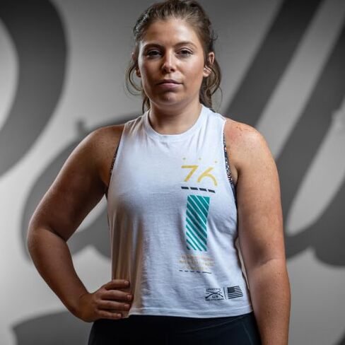 Grunt Style Made for Power Women's Racerback Cropped Tank in Saudi Arabia