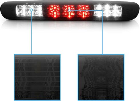 AmeriLite Chrome LED High Mount Stop 3rd Brake Lights For Chevy Silverado : GMC Sierra 1500 2500 3500 in Saudi Arabia