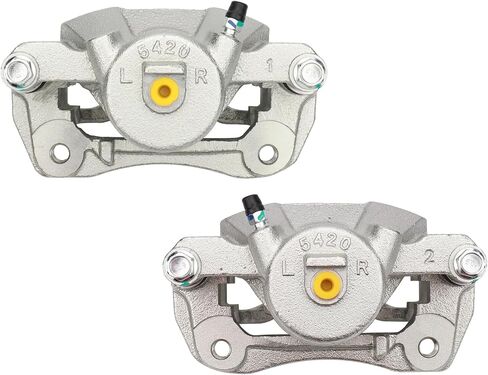 MAYASAF 18B4880 Front Left Driver Disc Brake Caliper for Chevy Cobalt 2005-2010, for Pontiac G5 2007-2009, Pursuit 2005-2006, for Saturn Ion 2003-2007 in Saudi Arabia