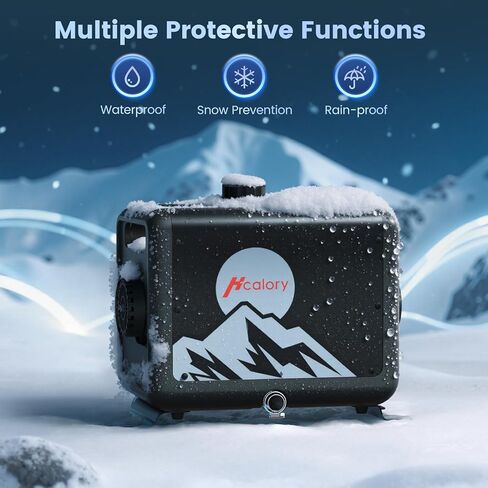 سخان ديزل 8 كيلو وات، الكل في واحد 7.5 لتر، سخان هواء ديزل ماكس 110/12/24 فولت مع التحكم في التطبيق، استشعار درجة الحرارة اللاسلكية ووضع الارتفاع لـ RV Garage Camper 2025 مطور in Kuwait