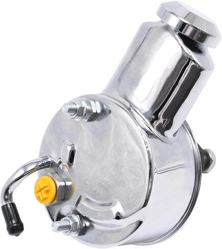 Chrome Power Steering Pump For Small Big Block Chevy SBC BBC 350 454 327 427 Saginaw in Saudi Arabia