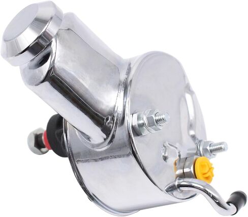 Chrome Power Steering Pump For Small Big Block Chevy SBC BBC 350 454 327 427 Saginaw in Saudi Arabia