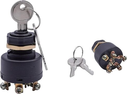 Marine Ignition Switch Replaces Sierra MP41000,Replaces Mercury Marine87-88107 87-17393 87-88107A5,SEA-Dog 420381-1 for Board Outboard Ignition Starter Switch in Saudi Arabia