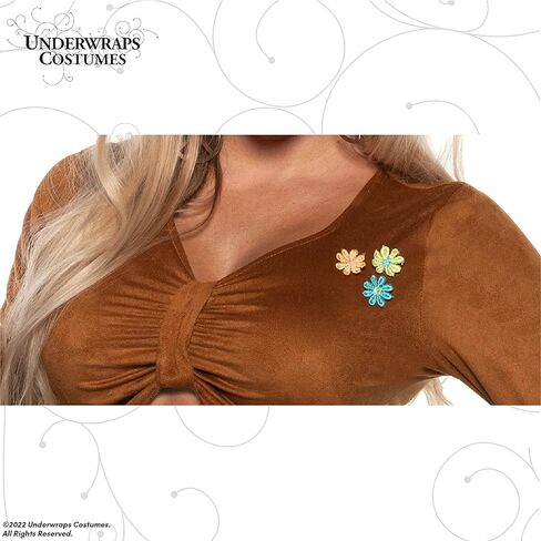 مجموعة أزياء نسائية مكونة من قطعتين على شكل زهرة من UnderWRAPS - مجموعة أزياء الهالوين النسائية in Saudi Arabia