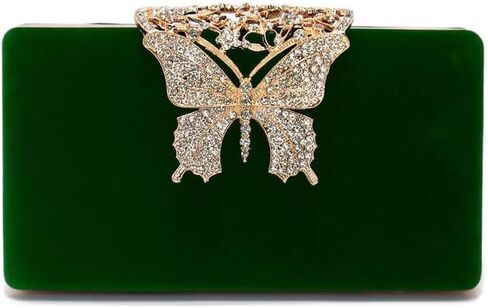 Butterfly Evening Clutch for Women Shiny Evening Bag Purses Gorgeous Handbags for Feast Party Wedding in Saudi Arabia