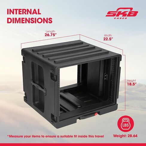 رف دوار SKB 6U روتو (1SKB-R6UW) in Kuwait