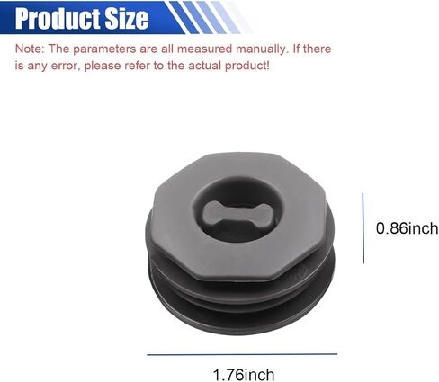 5PCS Car Carpet Fixing Clips - Double Layer Car Interior Floor Mat Safety Non-Slip Fasteners Clips - Twist-Lock Hook Fastening Accessories Foot Pad Buckle Set Universal for Most Cars (Black) in Kuwait