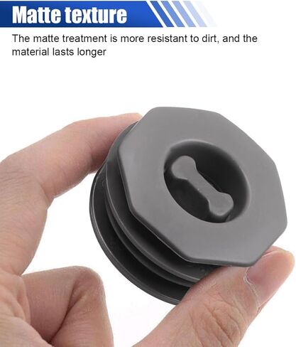 5PCS Car Carpet Fixing Clips - Double Layer Car Interior Floor Mat Safety Non-Slip Fasteners Clips - Twist-Lock Hook Fastening Accessories Foot Pad Buckle Set Universal for Most Cars (Black) in Kuwait