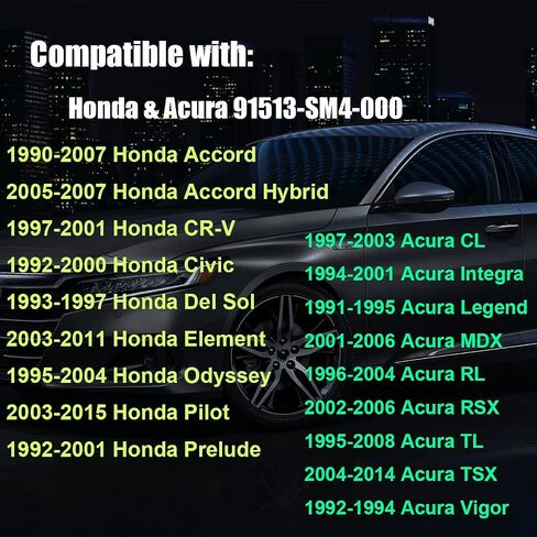 OAUTOO 20 قطعة مشبك تشكيل لوحة الروك 91513-SM4-000 لسيارة Honda Accord Civic CR-V Odyssey Pilot Del Sol Element Prelude، Acura CL Integra Legend MDX RL RSX TL TSX Vigor in Saudi Arabia