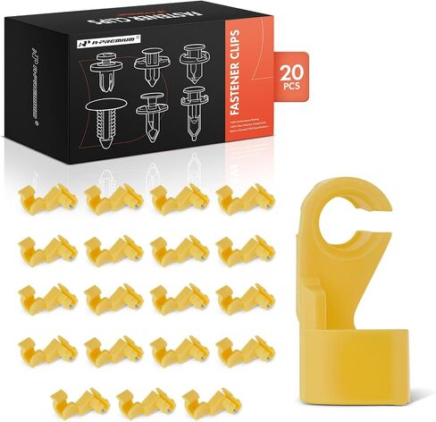 A-Premium 20 PCS Nylon Door Lock Rod Car Retainer Fastener Push Pin Clips Compatible with Toyota RAV4 Corolla Prius Tacoma Highlander Sienna 4Runner Matrix Avalon Sequoia Celica MR2 Spyder Scion iQ in Saudi Arabia