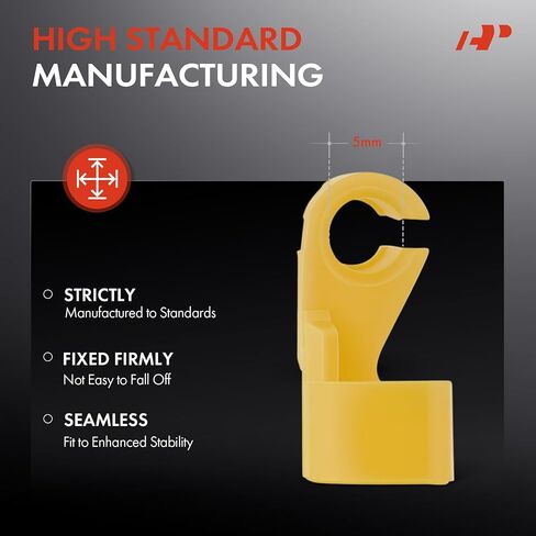 A-Premium 20 PCS Nylon Door Lock Rod Car Retainer Fastener Push Pin Clips Compatible with Toyota RAV4 Corolla Prius Tacoma Highlander Sienna 4Runner Matrix Avalon Sequoia Celica MR2 Spyder Scion iQ in Saudi Arabia