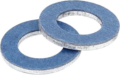 X AUTOHAUX 5pcs M12 Blue Oil Drain Plug Gaskets Replacement for Toyota 90430-12031 in Saudi Arabia