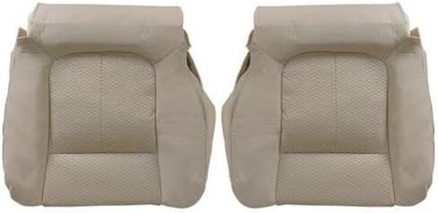 Driver Bottom & Top Replacement Cloth Seat Cover Adove Tan Compatible with Ford XLT F150 2011 2012 2013 2014 in Saudi Arabia