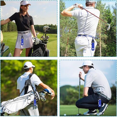 PATIKIL Golf Ball Carry Bag, Golf Tee Holders Pouch Portable Neoprene Golf Ball Holder with Clip for Men and Women Storage Gifts in Saudi Arabia
