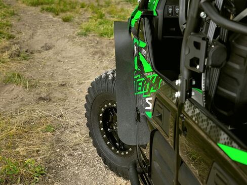 SuperATV Heavy-Duty Fender Flares Mud Guards for 2012+ Kawasaki Teryx 4 (See Fitment) | Extreme Durability | Protect Against Rocks, Dirt, Sand, & Mud in Saudi Arabia