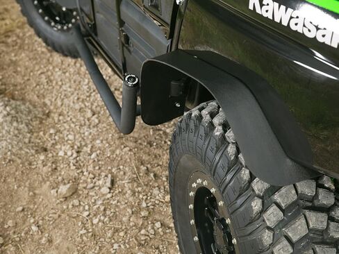 SuperATV Heavy-Duty Fender Flares Mud Guards for 2012+ Kawasaki Teryx 4 (See Fitment) | Extreme Durability | Protect Against Rocks, Dirt, Sand, & Mud in Saudi Arabia