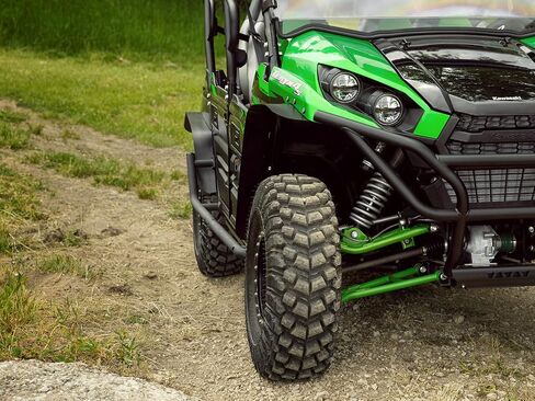 SuperATV Heavy-Duty Fender Flares Mud Guards for 2012+ Kawasaki Teryx 4 (See Fitment) | Extreme Durability | Protect Against Rocks, Dirt, Sand, & Mud in Saudi Arabia