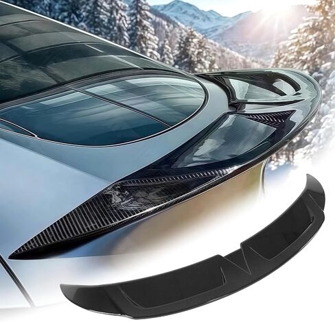 Rear Trunk Spoiler for Tesla Model Y 2020 2021 2022 2023 2024 Rear Spoiler Wing Trunk Lip Spoiler Tail Wing ABS (Glossy Black) in Saudi Arabia